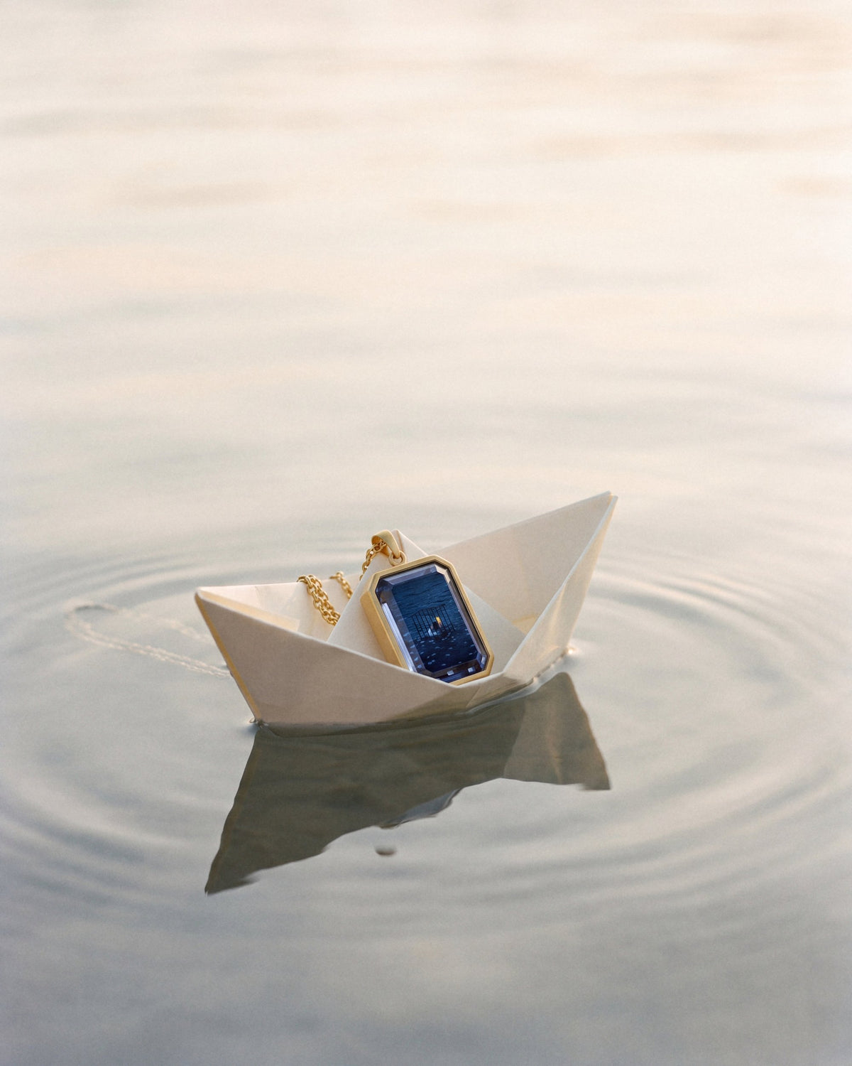 Letters To The Subconscious, the Amulet by Mirrors by Viulet, a paper boat