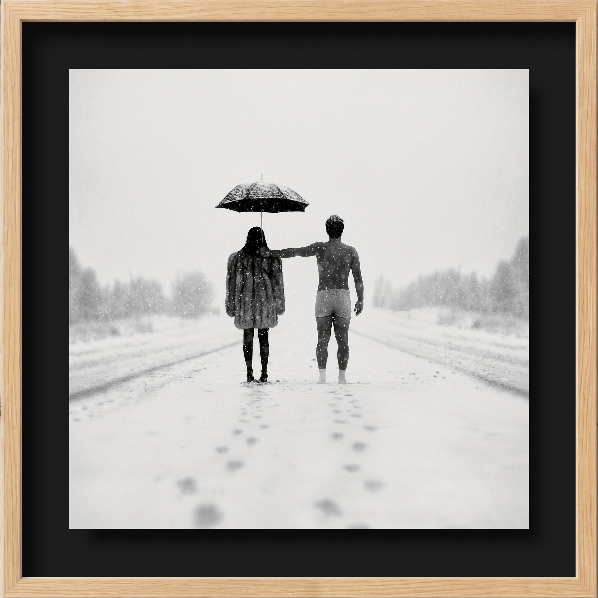 The Winter Between Us – Limited Edition Art by Benjamin Viulet