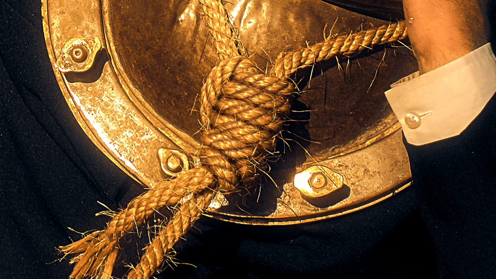 Salvation here is not effort. It is refusal