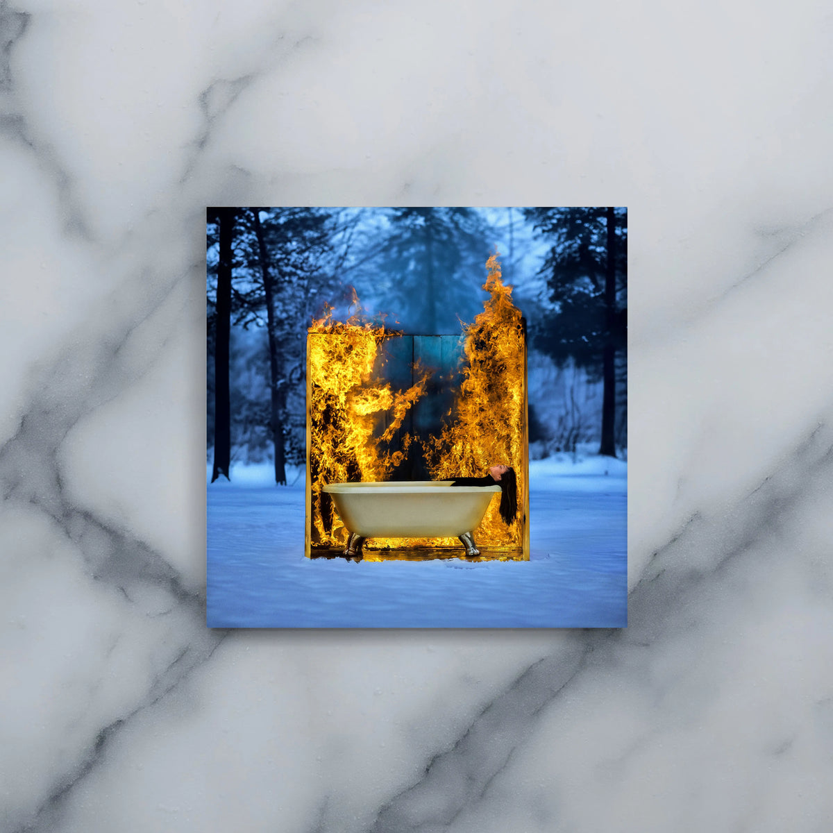 The Girl Who Burned - Mirrors By Viulet UNTETHERED / No Frame