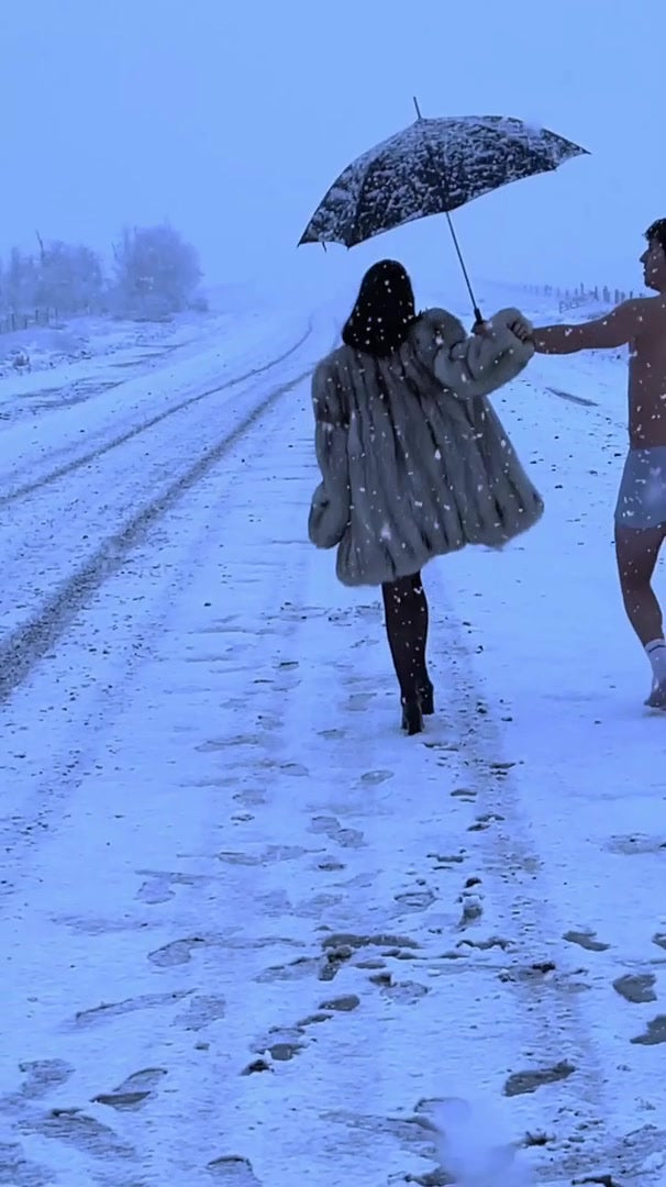 The Winter Between Us, behind the work: the shoot in the snow