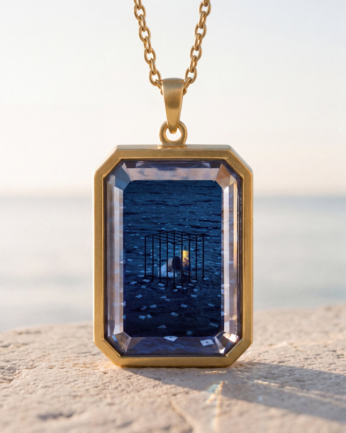 Letters To The Subconscious, the Amulet by Mirrors by Viulet, in the cage