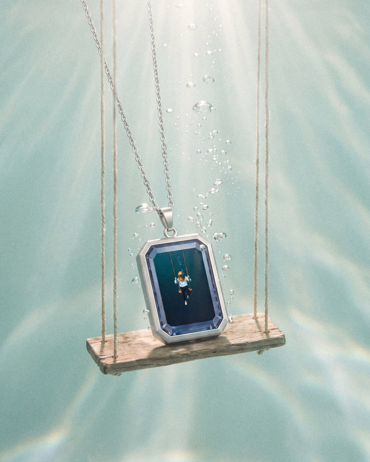 The Observer, the Amulet by Mirrors by Viulet, the little swing