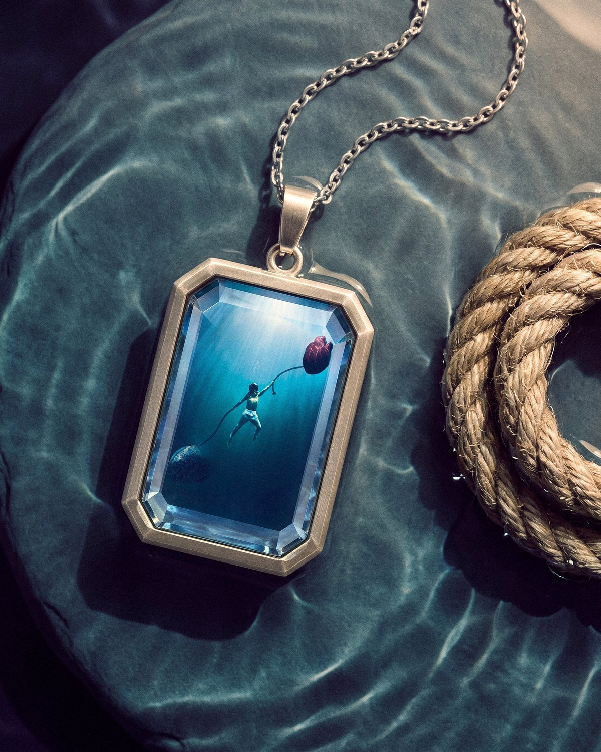 The War Within, the Amulet by Mirrors by Viulet, cold deep water
